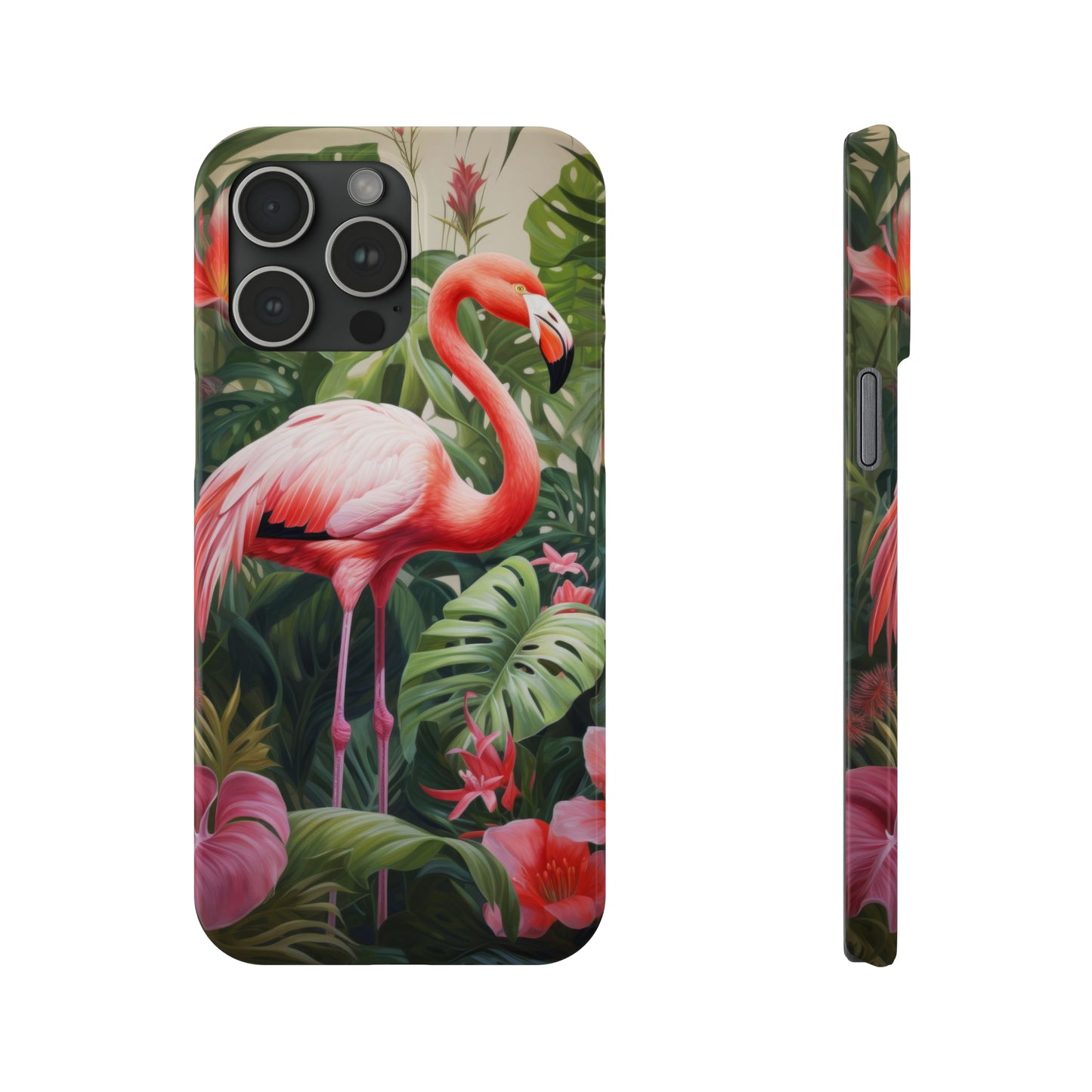 Graceful Flamingo iPhone Case