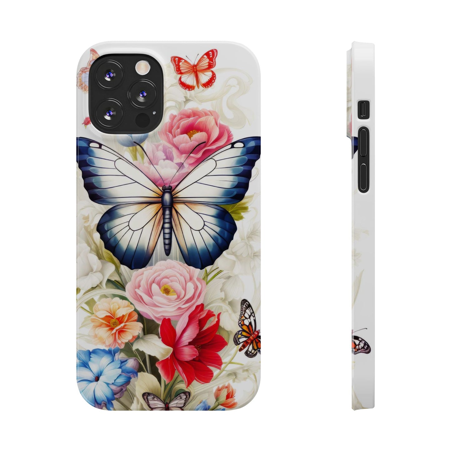 Butterfly Floral - iPhone Case