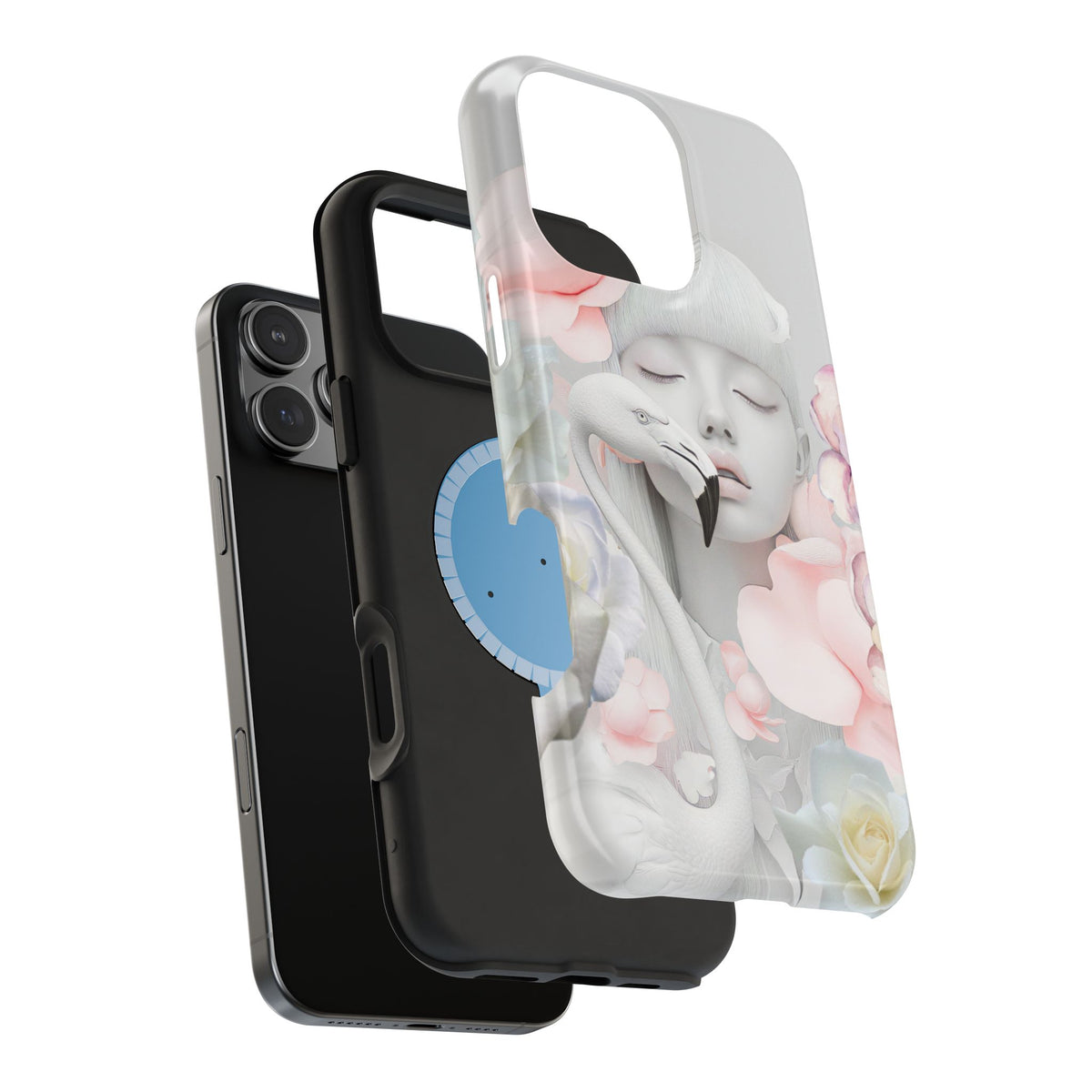 Surrealist Portrait - Magnetic iPhone Case