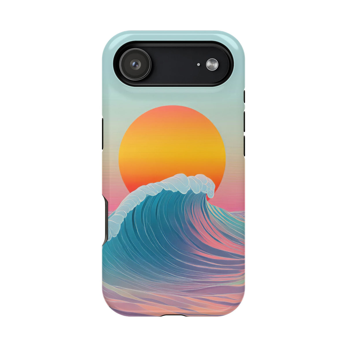 Sunset Wave - Magnetic iPhone Case
