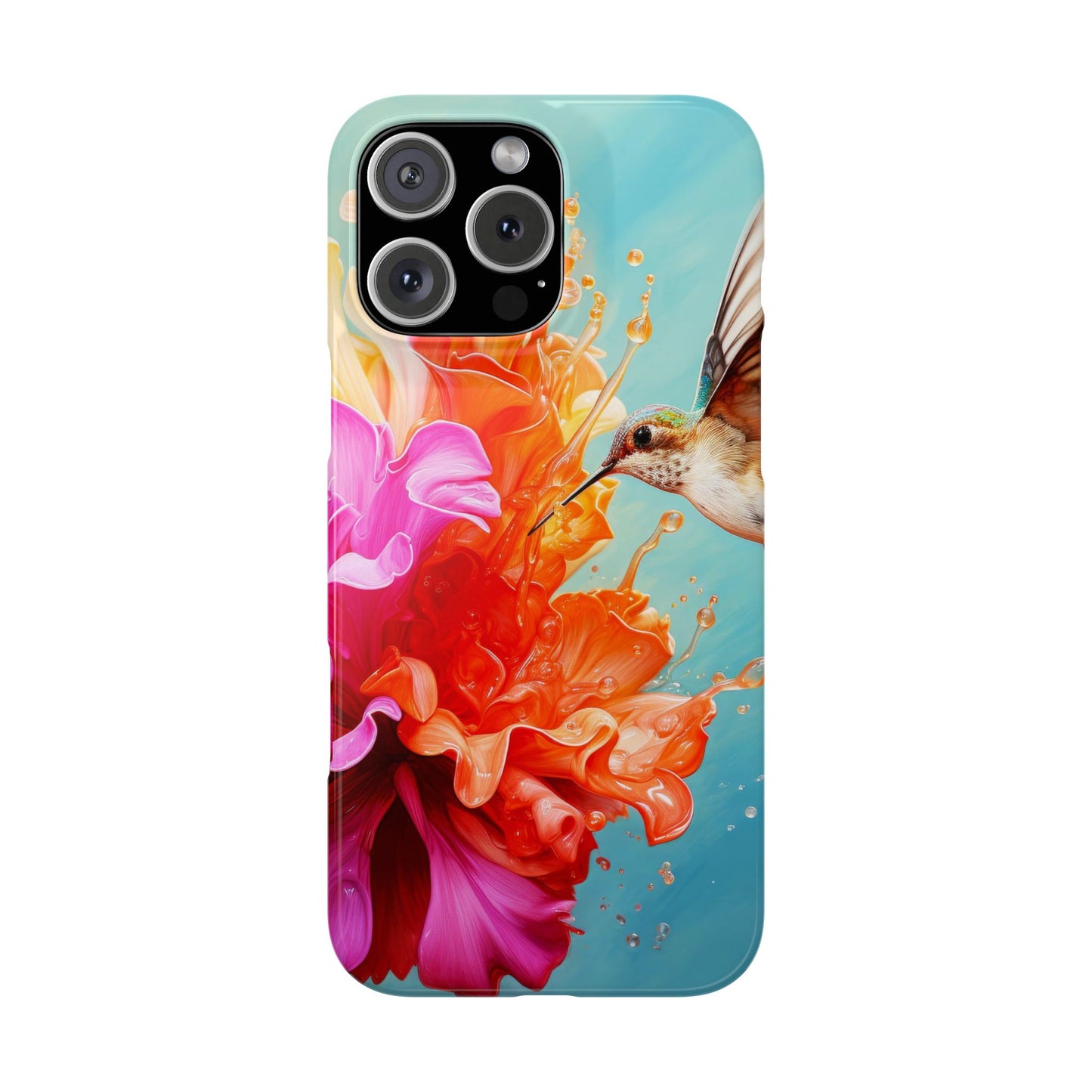 Vibrant Splash iPhone Case