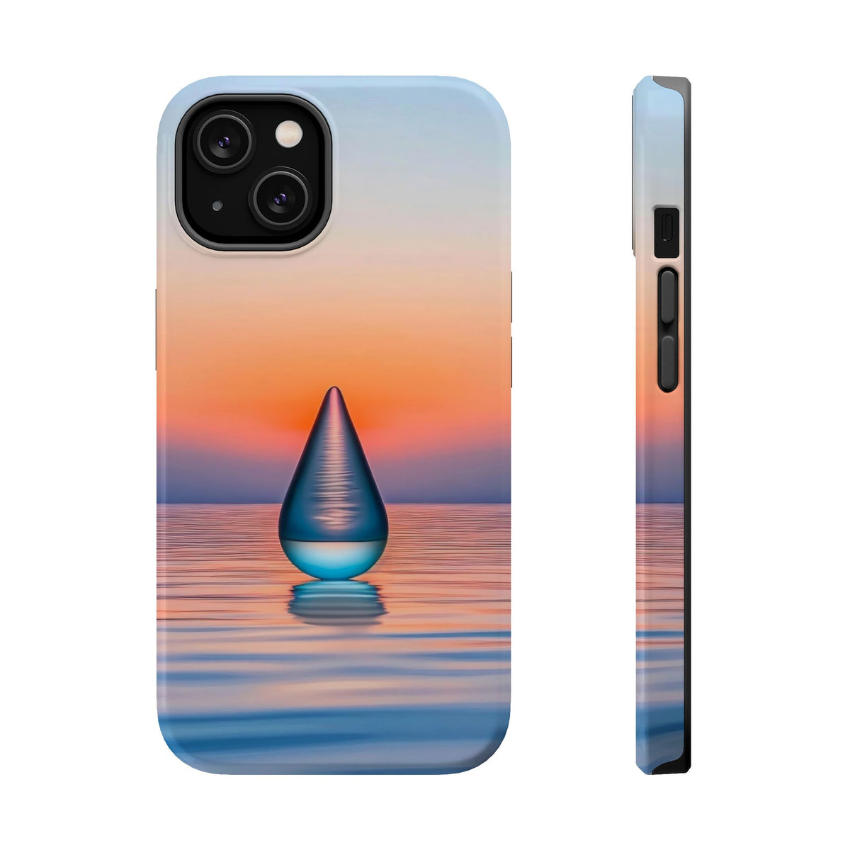 Sunset Droplet - Magnetic iPhone Case