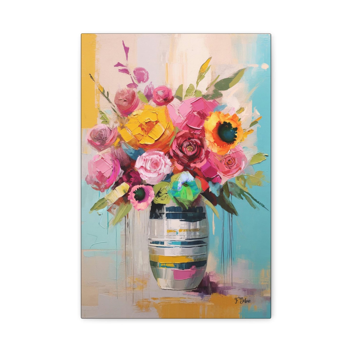 Vibrant Bloom - Canvas Wall Art