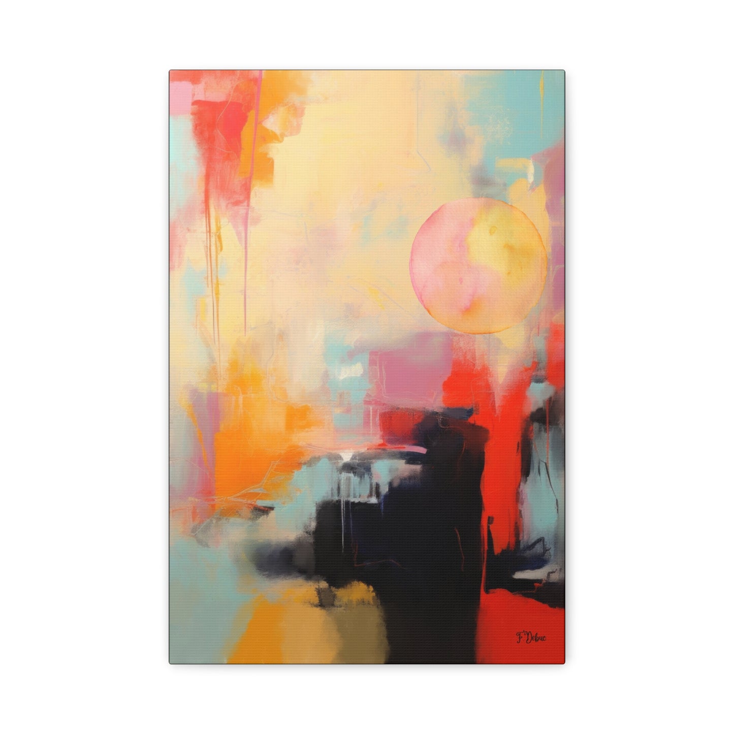 Modern Expressive Abstract - Canvas Wall Art