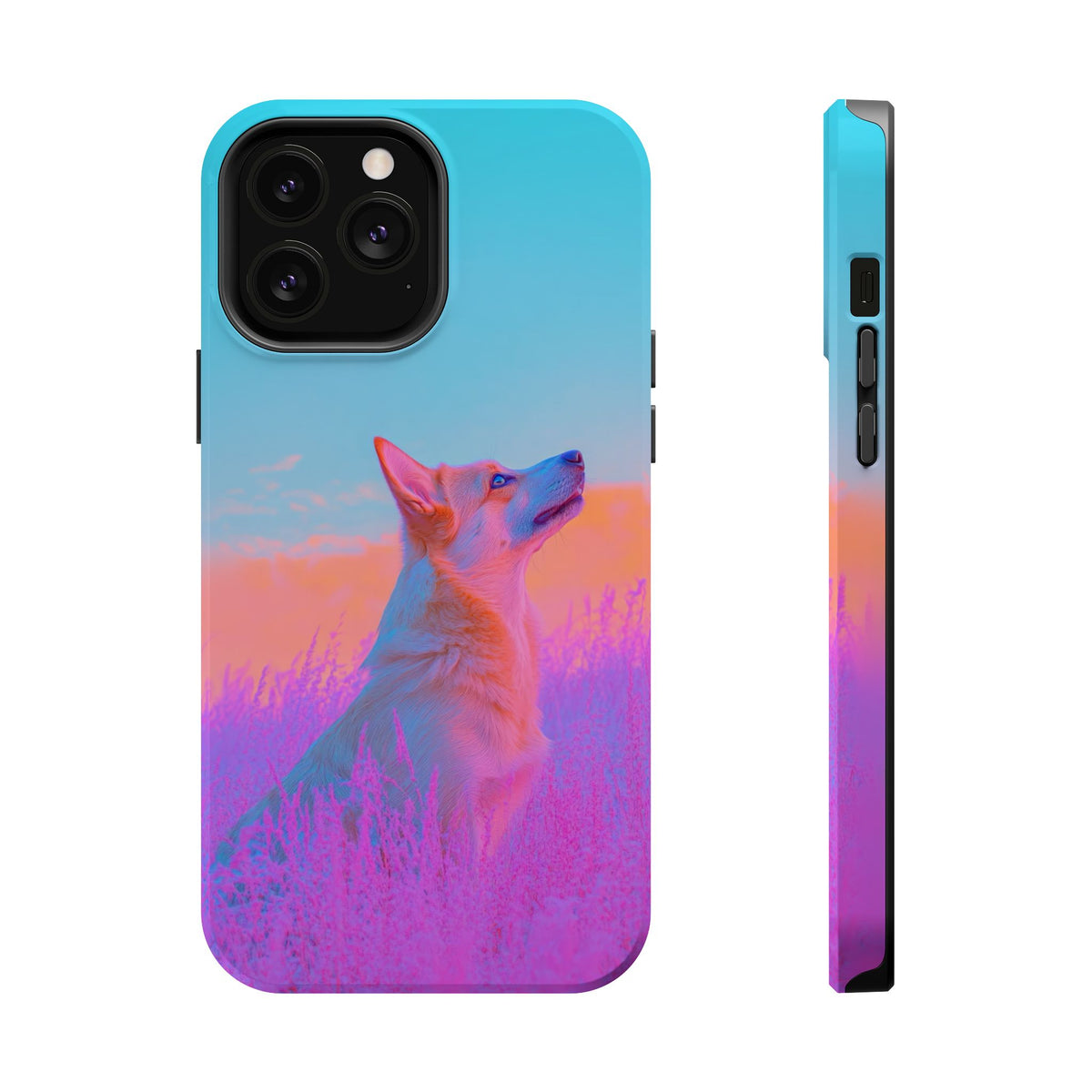 Sunset Dog - Magnetic iPhone Case