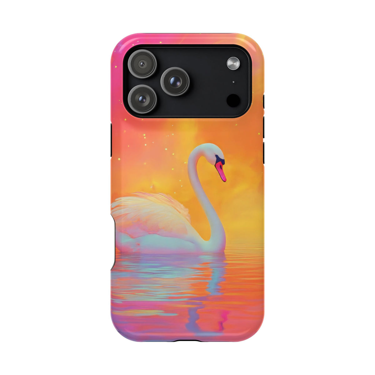 Sunset Swan - Magnetic iPhone Case