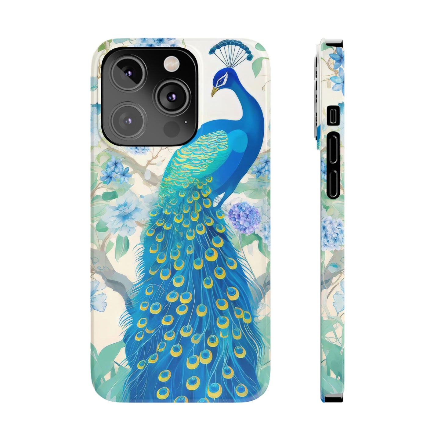 Elegant Peacock - iPhone Case