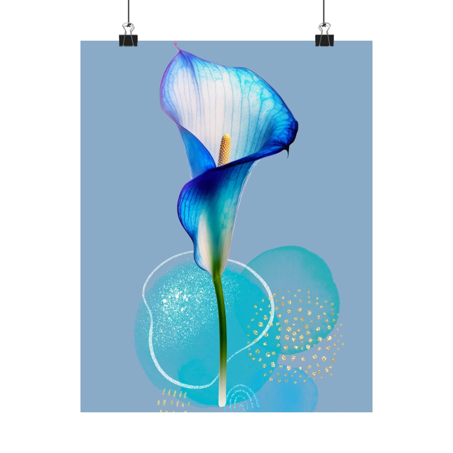 Silent Grace – Floral Art Print