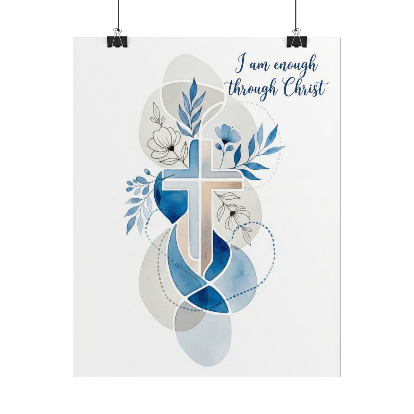 Enough Through Christ - Art Print
