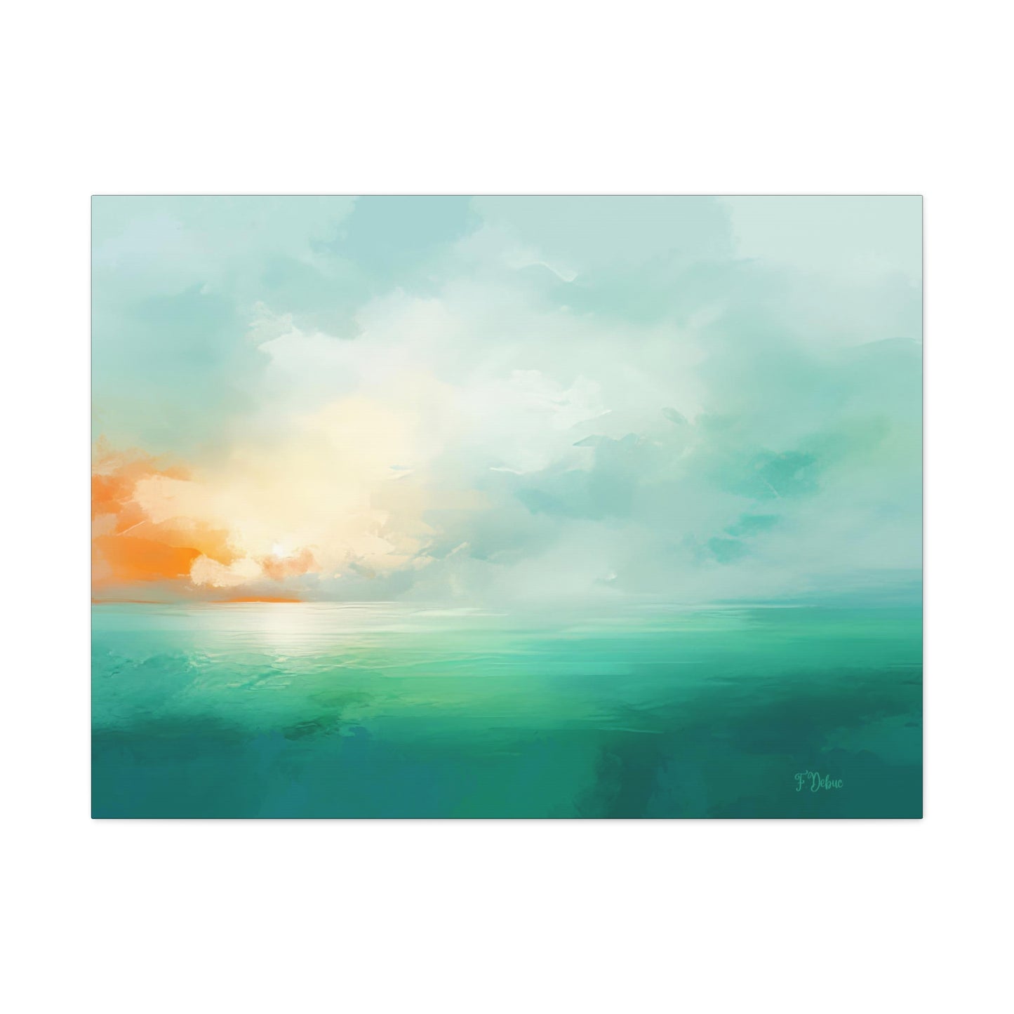 Tranquil Horizon - Canvas Art Print
