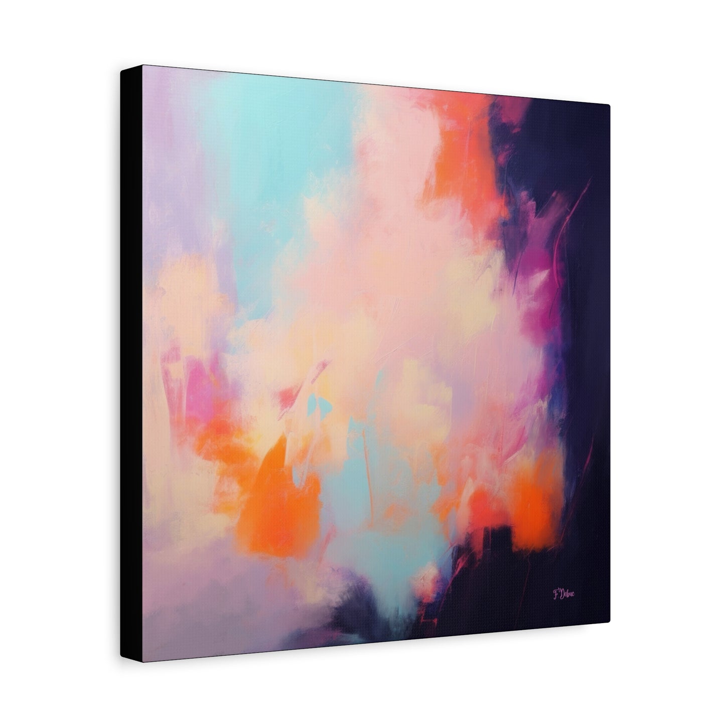 Radiant Echo – Abstract Color Splash