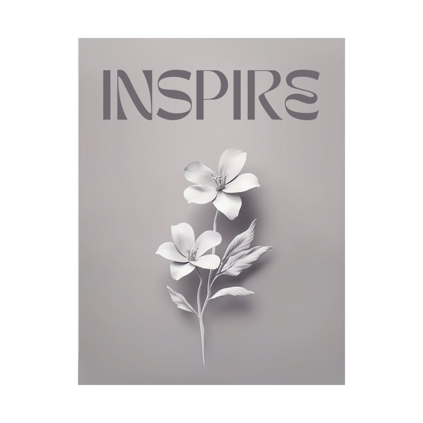 Inspire – Floral Art Print