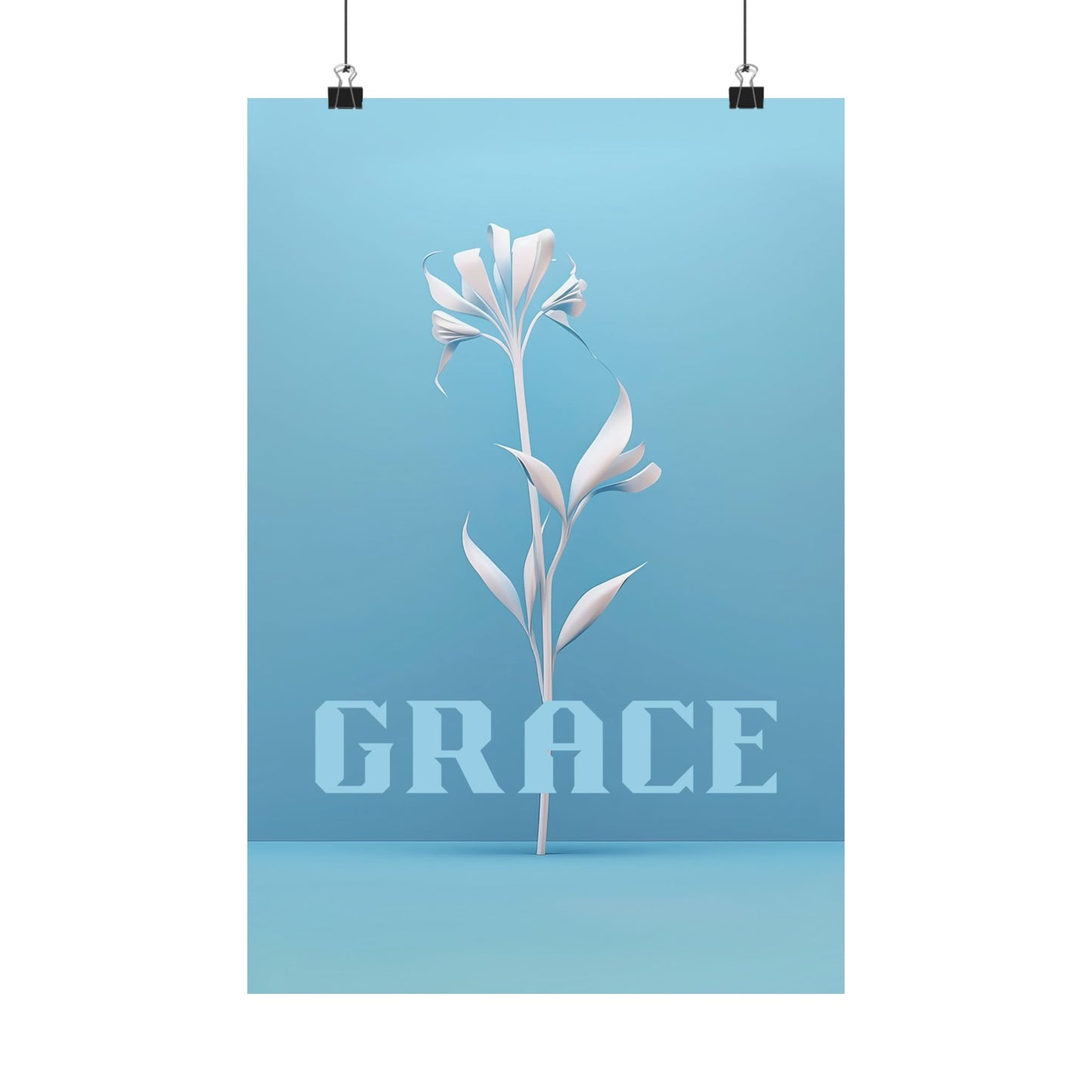 Grace – Floral Art Print