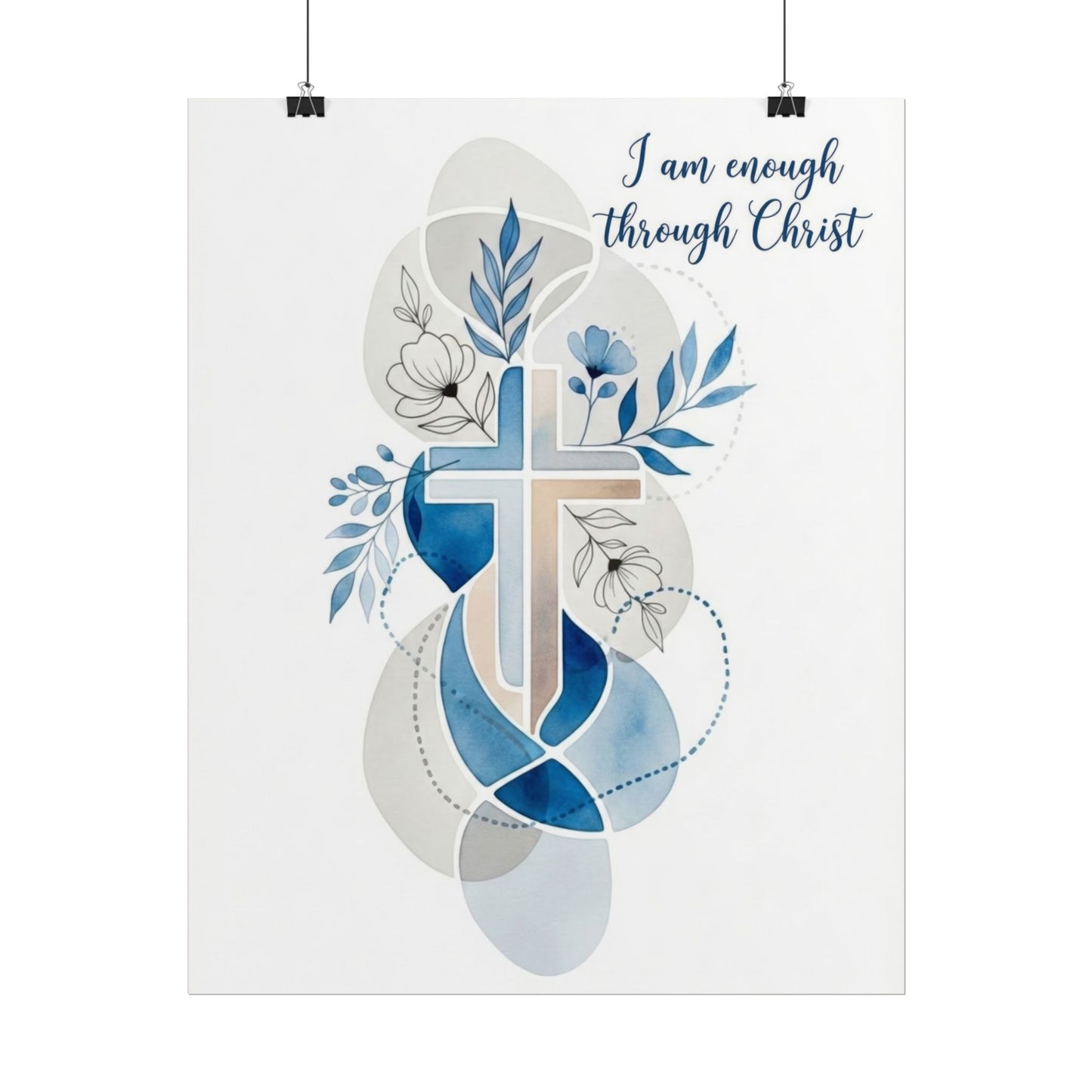 Enough Through Christ - Art Print