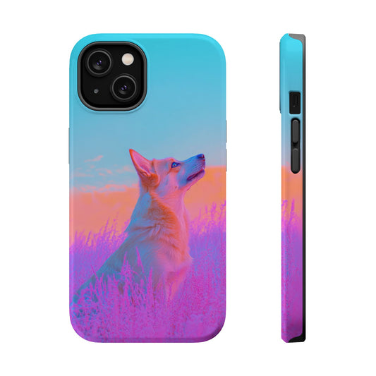 Sunset Dog - Magnetic iPhone Case