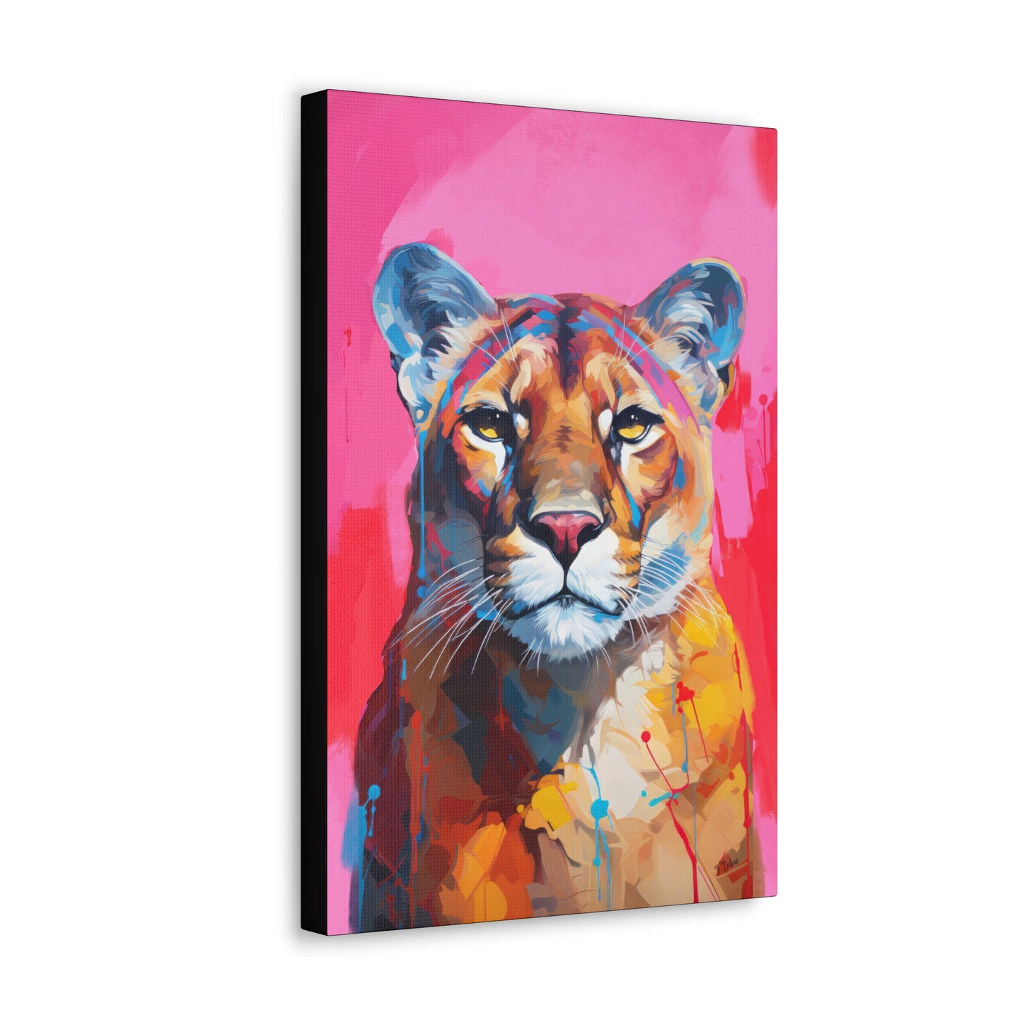 Mountain Lion - Canvas Wall Art