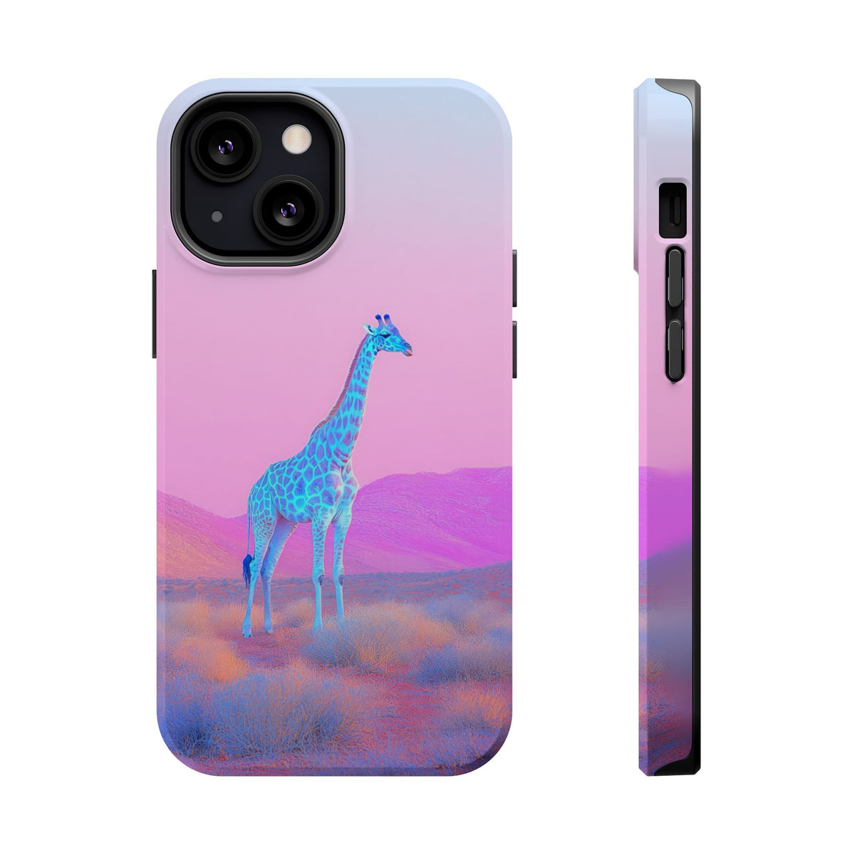 Giraffe Landscape - Magnetic iPhone Case