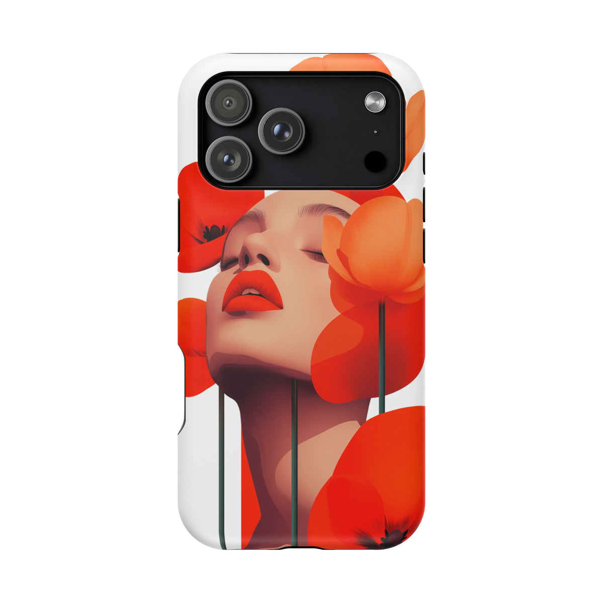 Dahlia Portrait - Magnetic iPhone Case