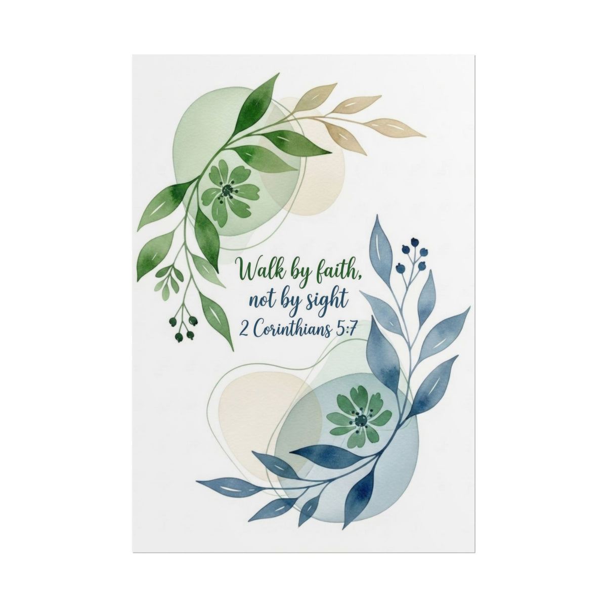 Walk by Faith - Art Print