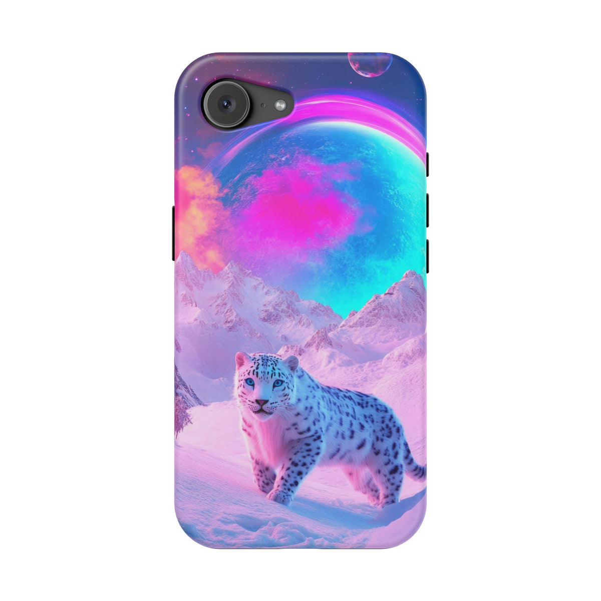 Snow Leopard - Magnetic iPhone Case