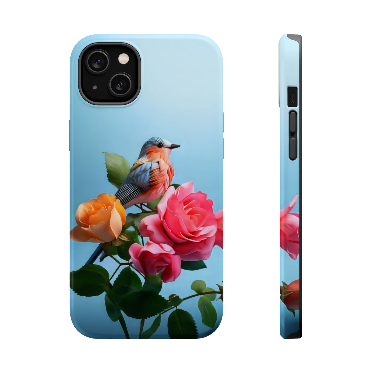 Songbird & Roses - Magnetic iPhone Case