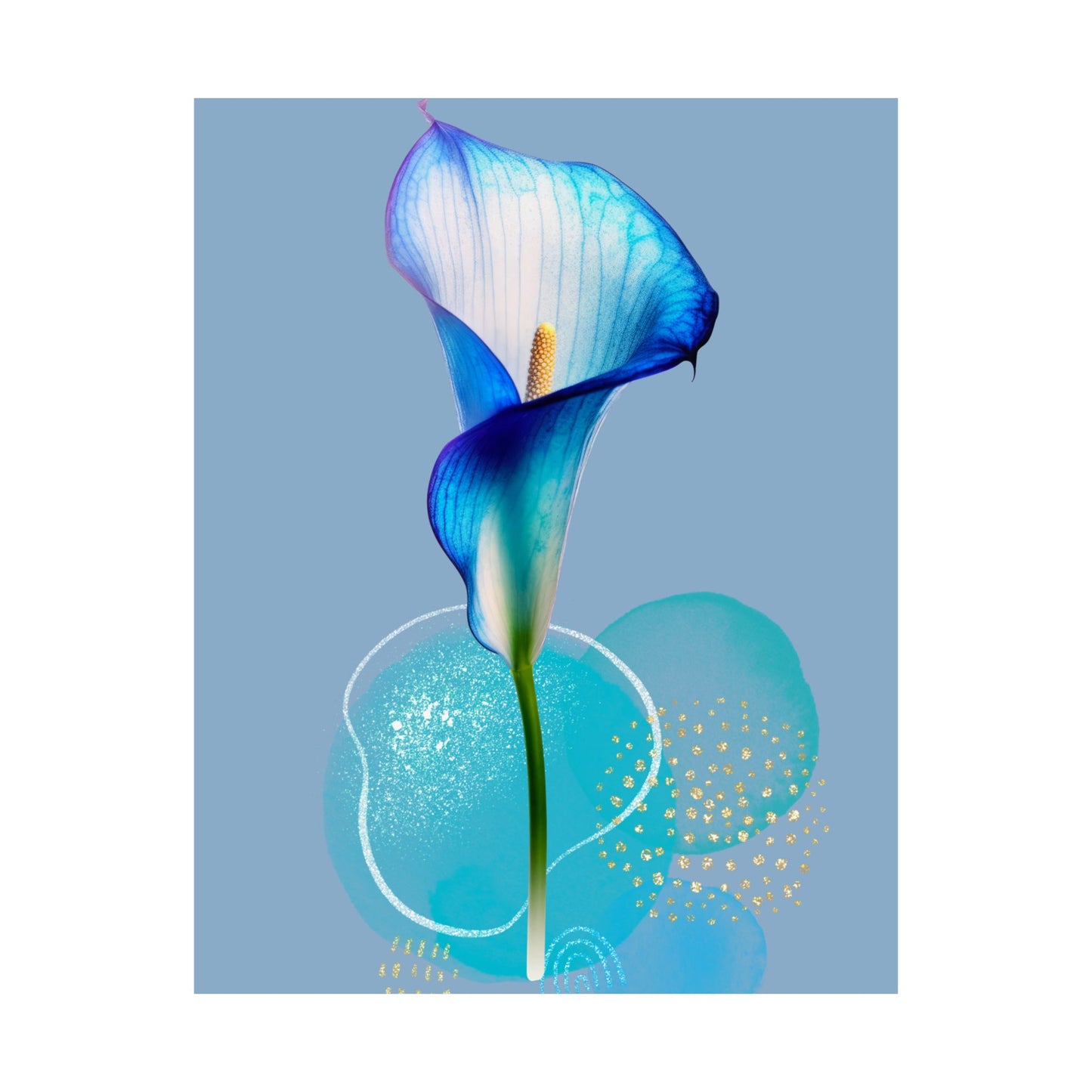 Silent Grace – Floral Art Print