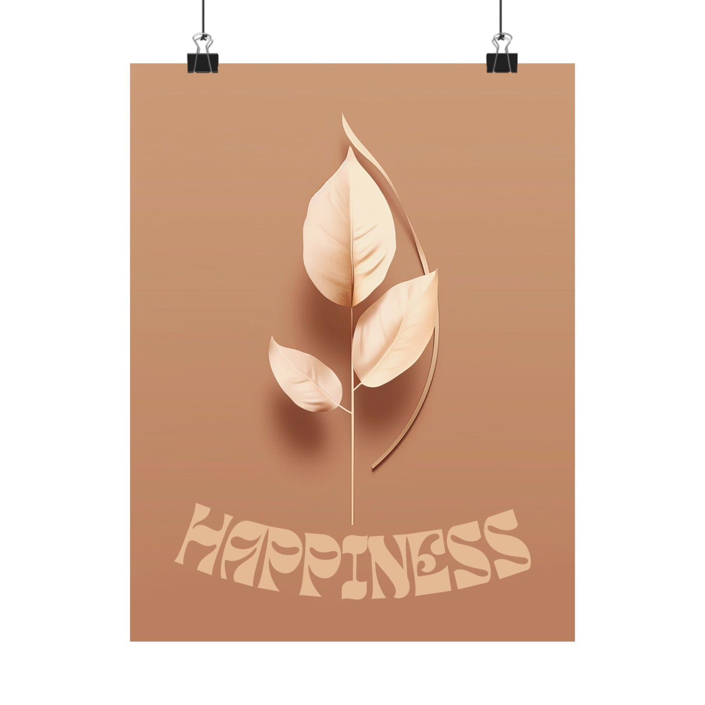 Happiness – Floral Art Print