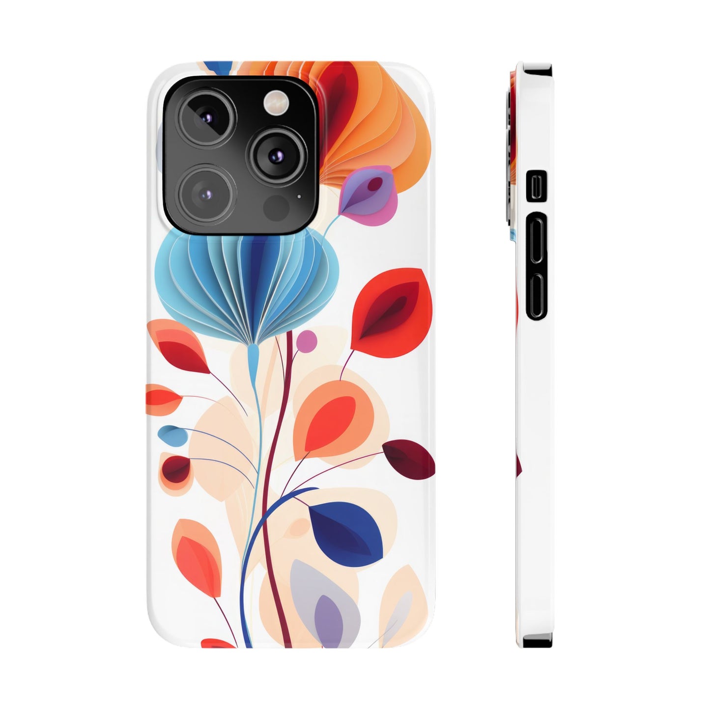 Stylish Floral - iPhone Case