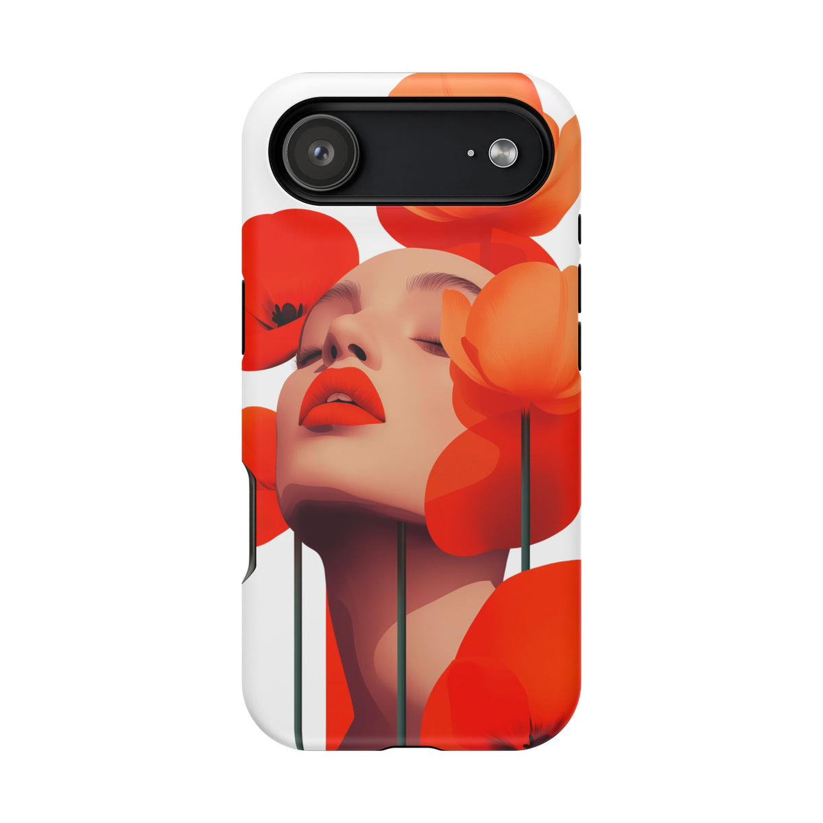 Dahlia Portrait - Magnetic iPhone Case