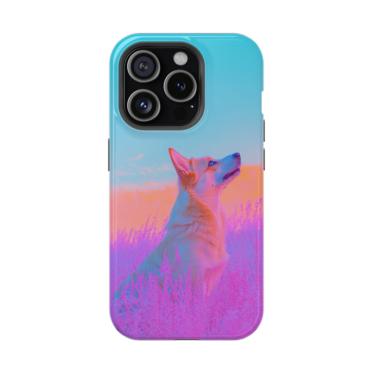 Sunset Dog - Magnetic iPhone Case