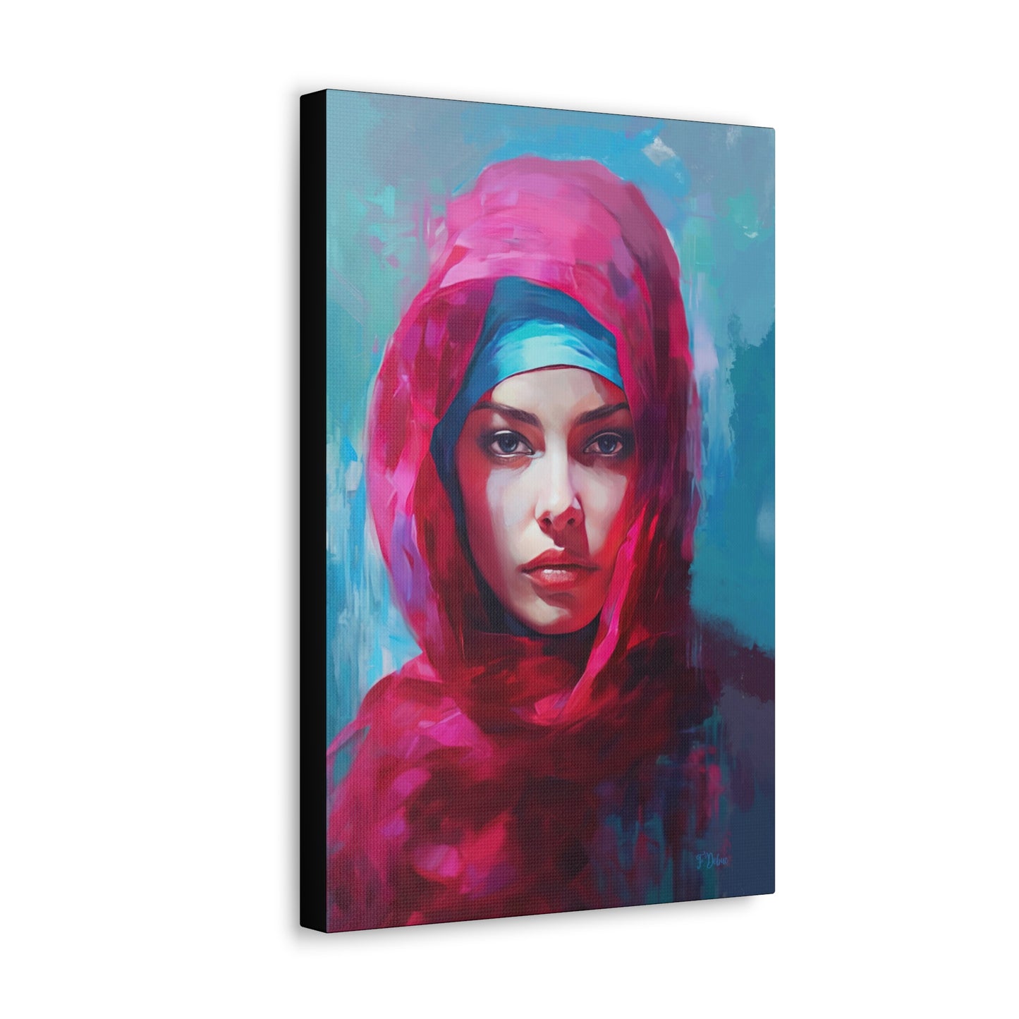 Scarlet Whispers - Canvas Wall Art