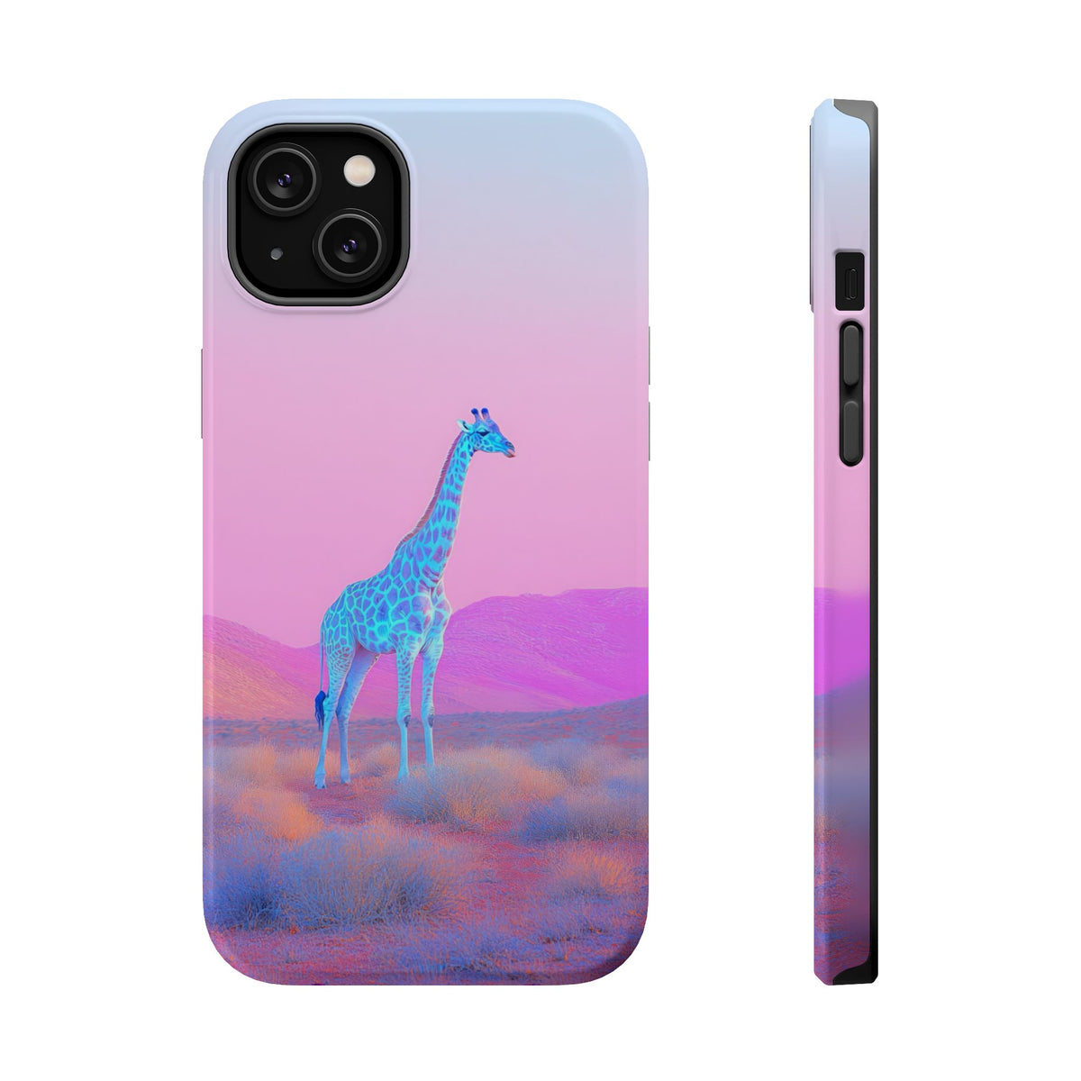 Giraffe Landscape - Magnetic iPhone Case