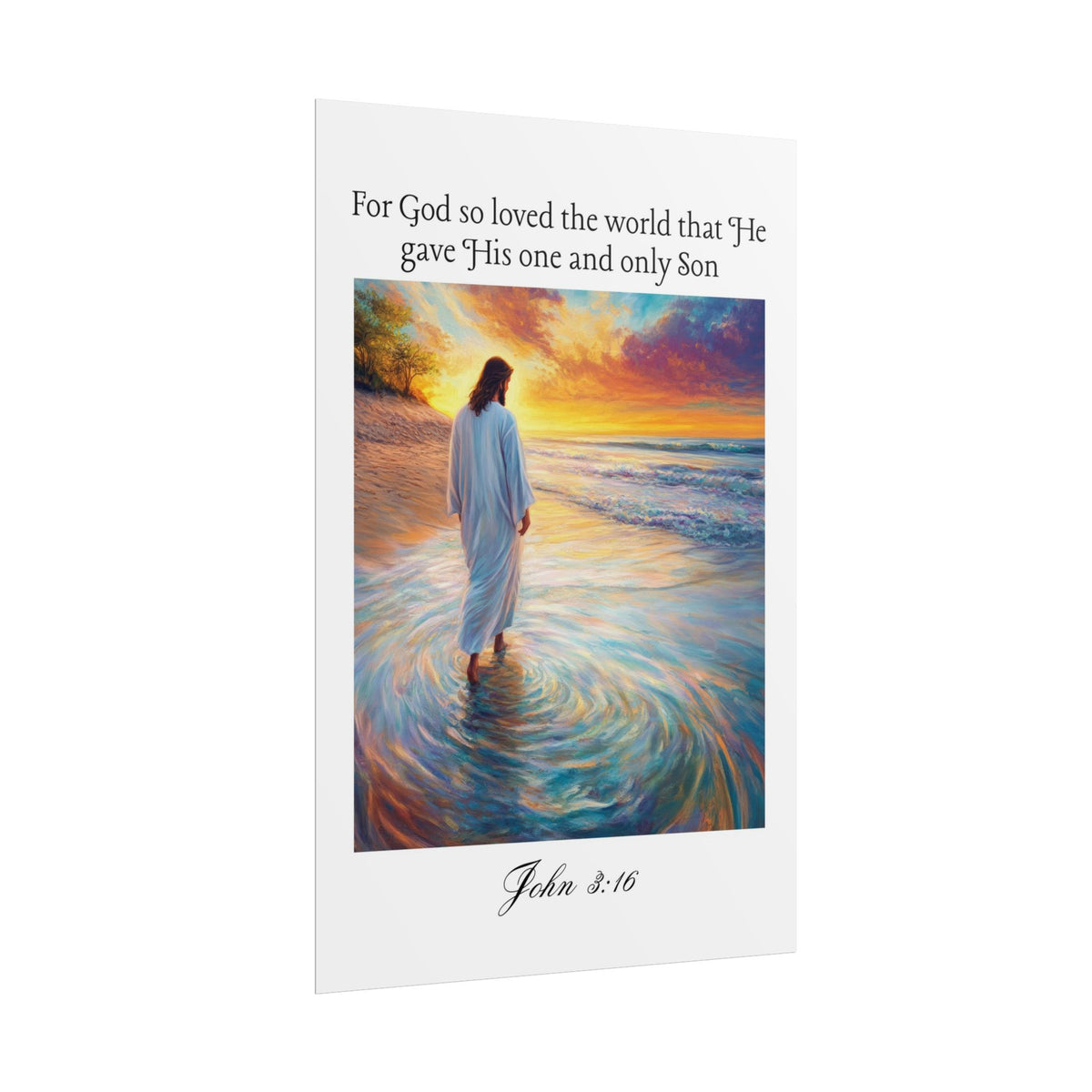 For God So Loved - Art Print