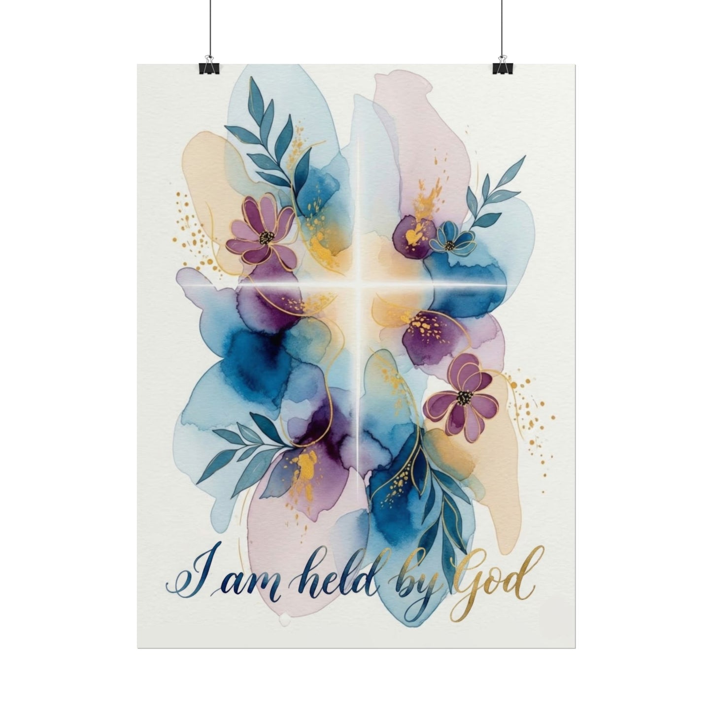 I Am Held by God - Art Print