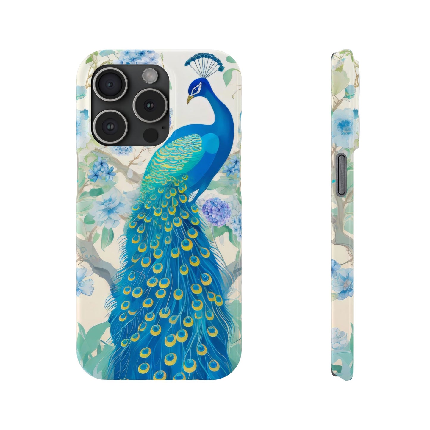 Elegant Peacock - iPhone Case