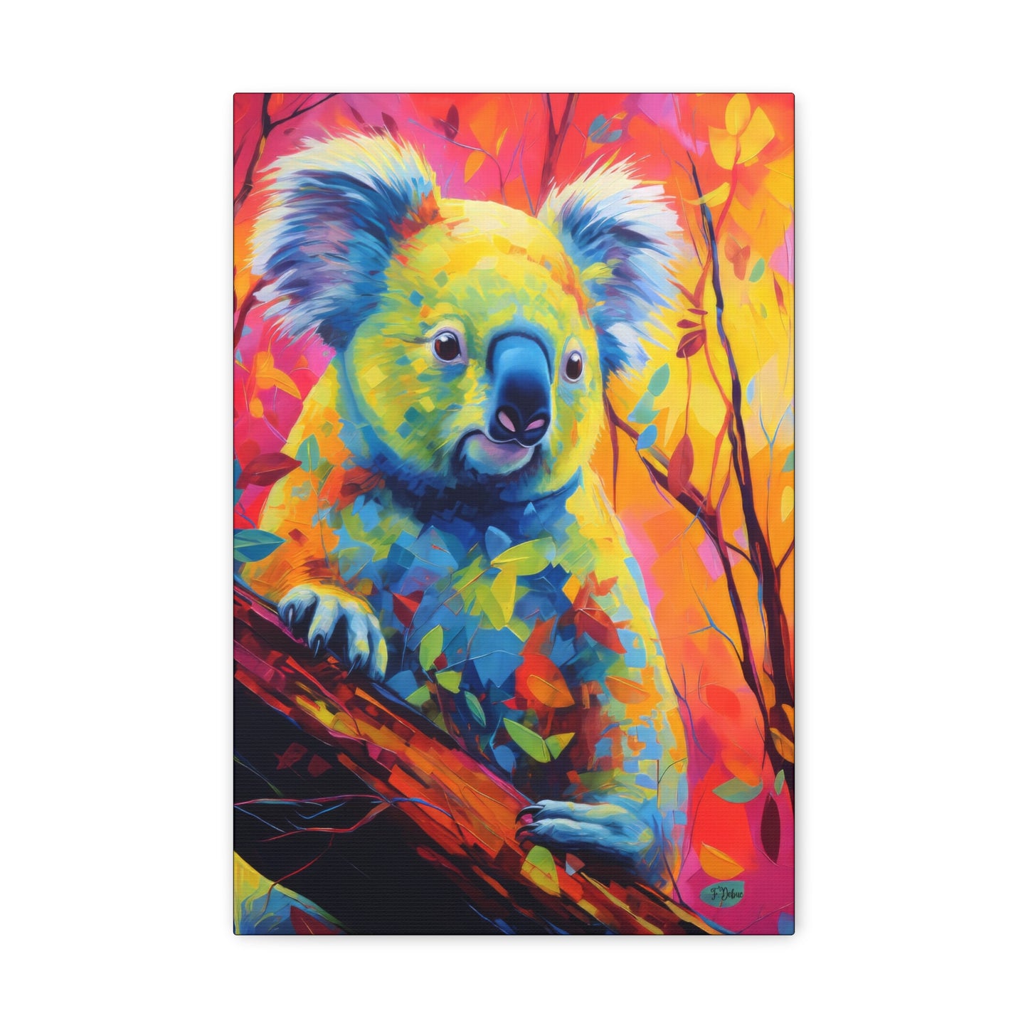 Peaceful Koala - Canvas Wall Art