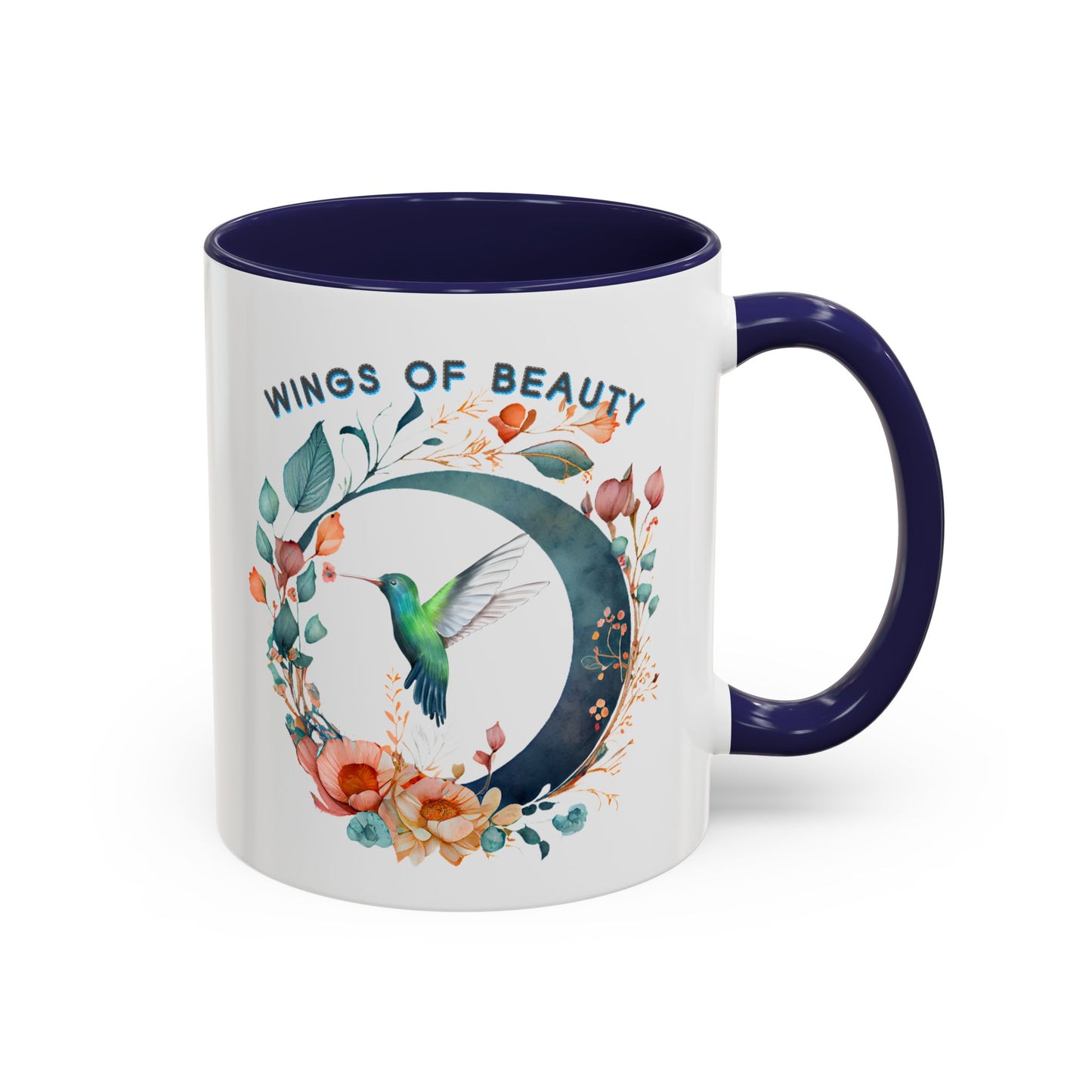 Elegant Hummingbird Mug
