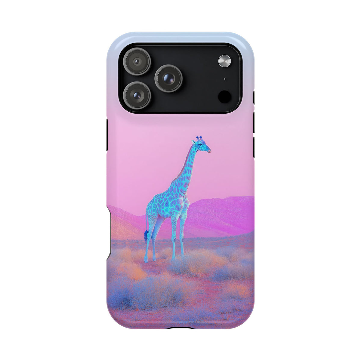 Giraffe Landscape - Magnetic iPhone Case