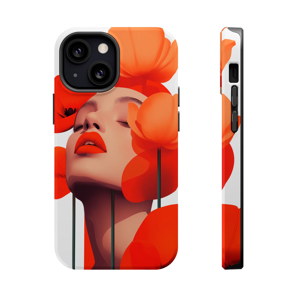Dahlia Portrait - Magnetic iPhone Case