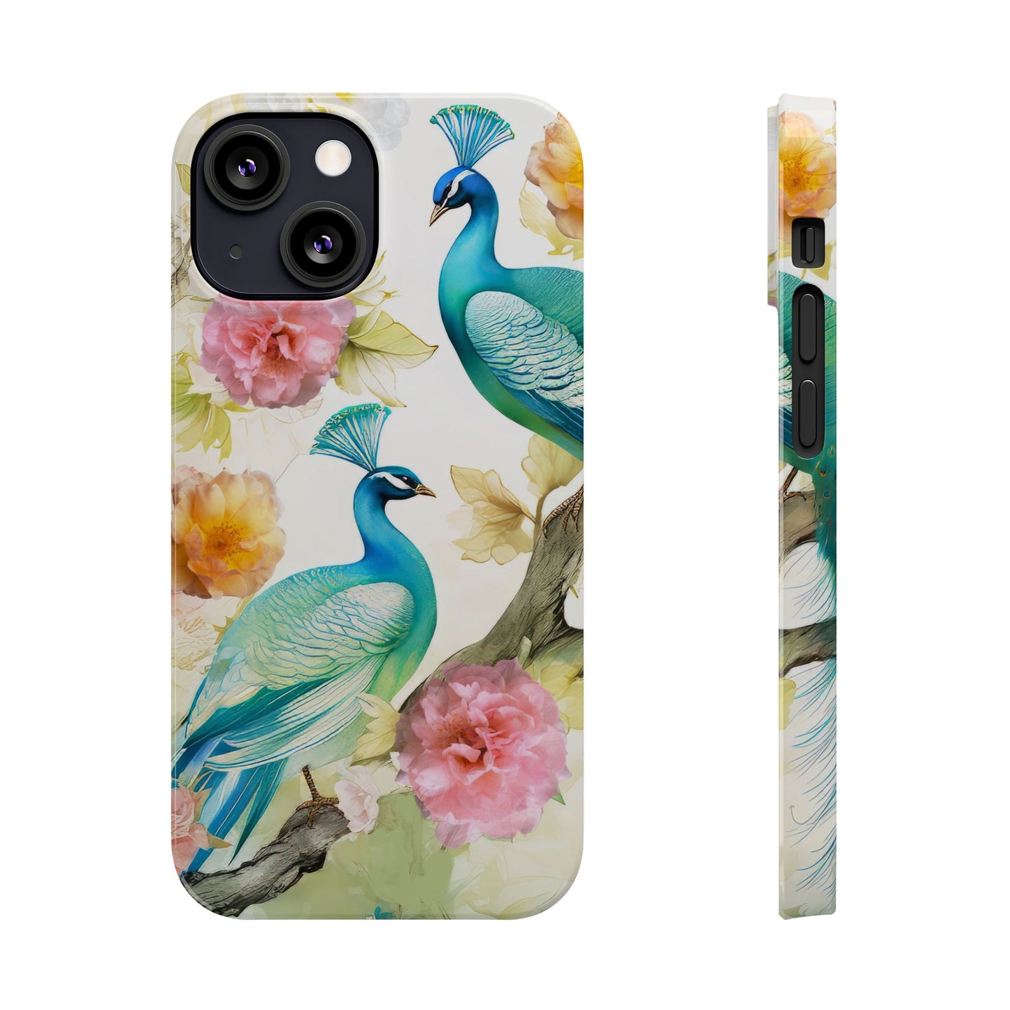 Artistic Peacock - iPhone Case