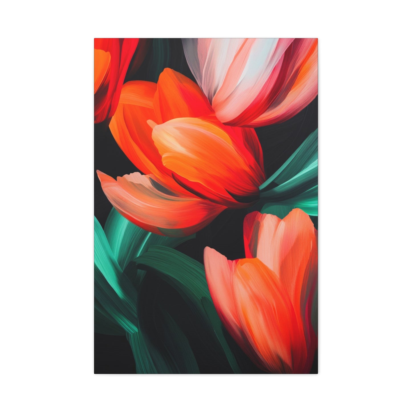 Petal Symphony - Canvas Wall Art