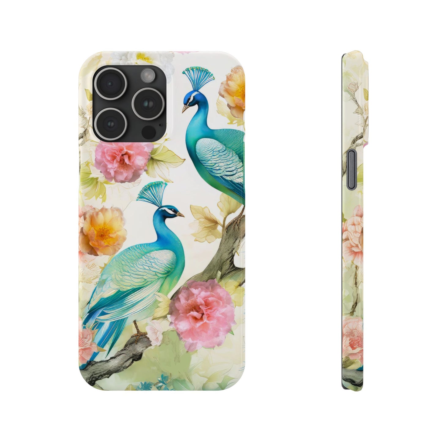 Artistic Peacock - iPhone Case