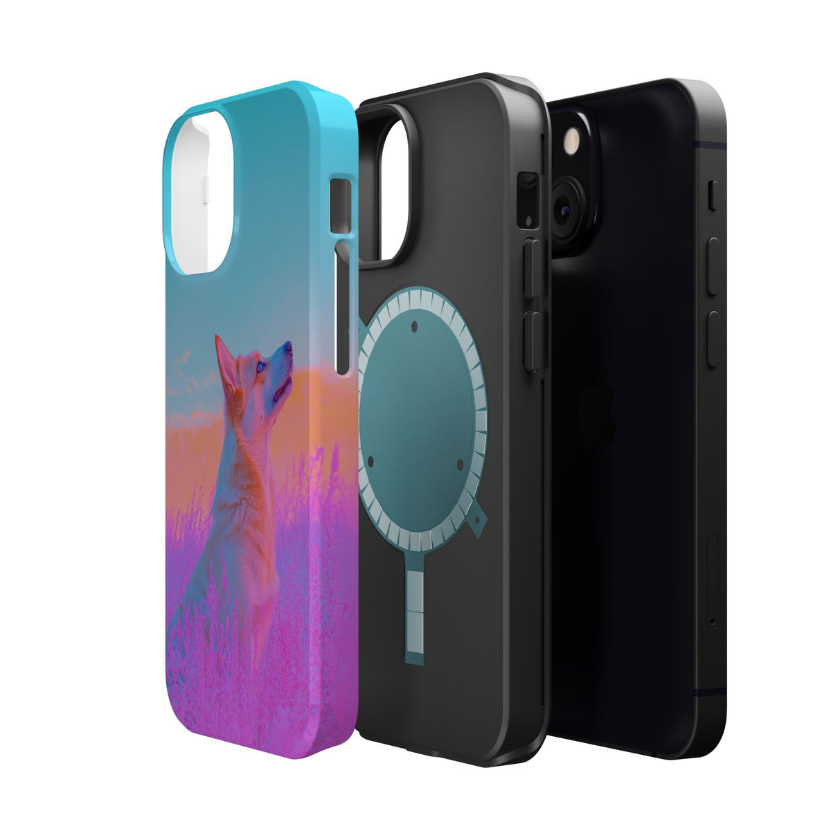Sunset Dog - Magnetic iPhone Case