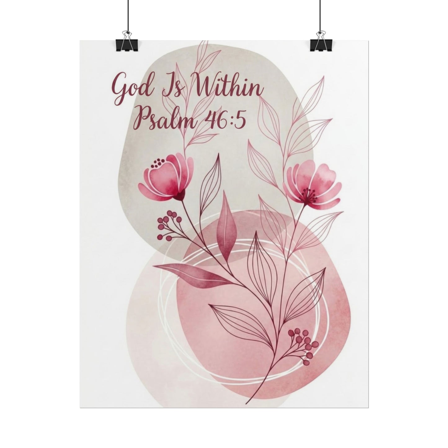God is Within - Art Print