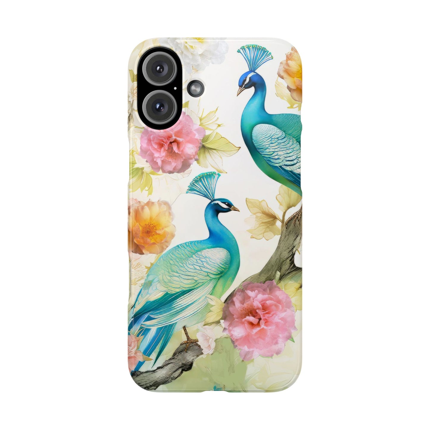 Artistic Peacock - iPhone Case