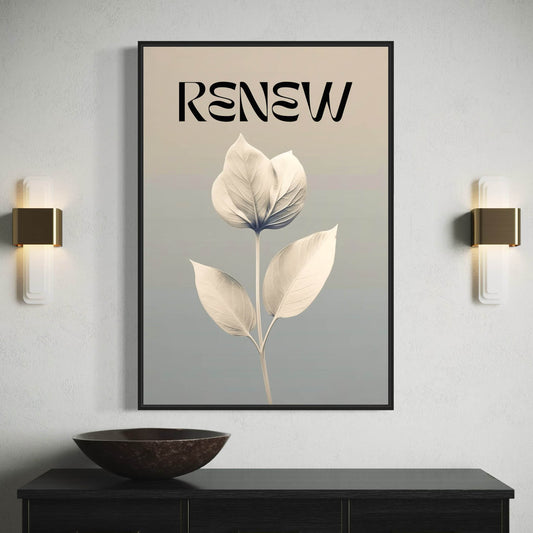 Renew – Botanical Art Print