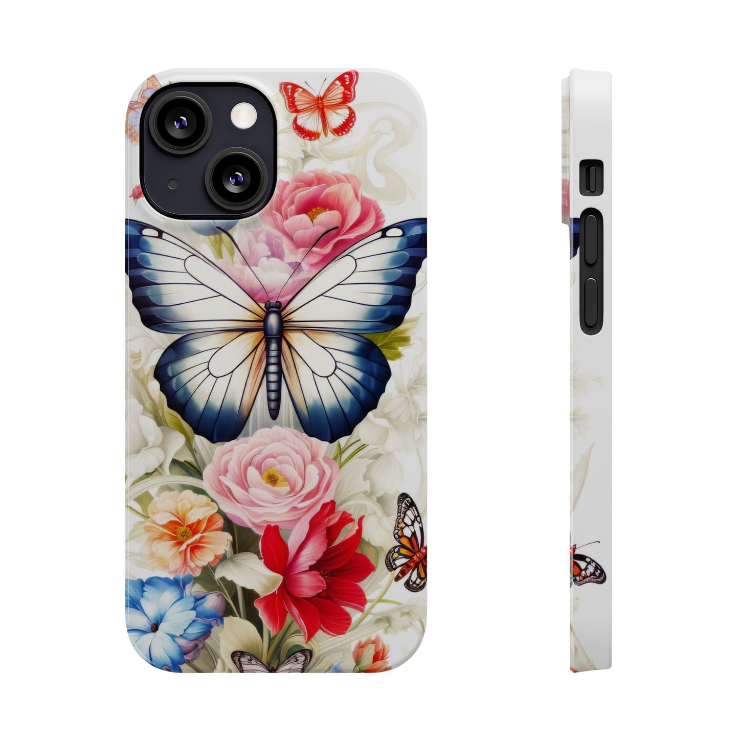 Butterfly Floral - iPhone Case