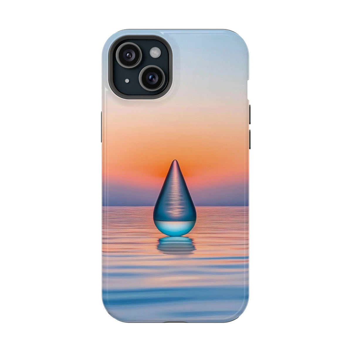 Sunset Droplet - Magnetic iPhone Case