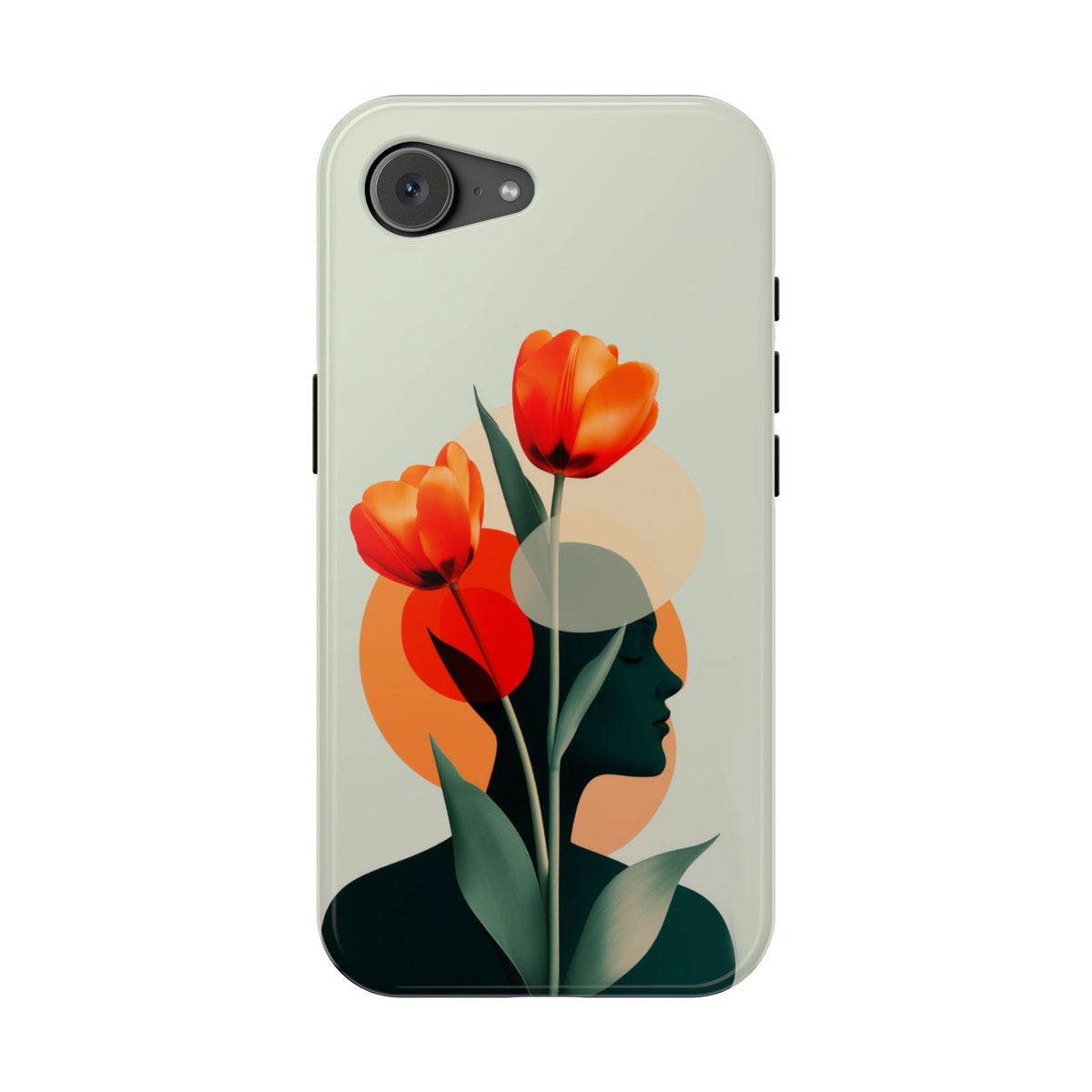 Tulip Silhouette - Magnetic iPhone Case