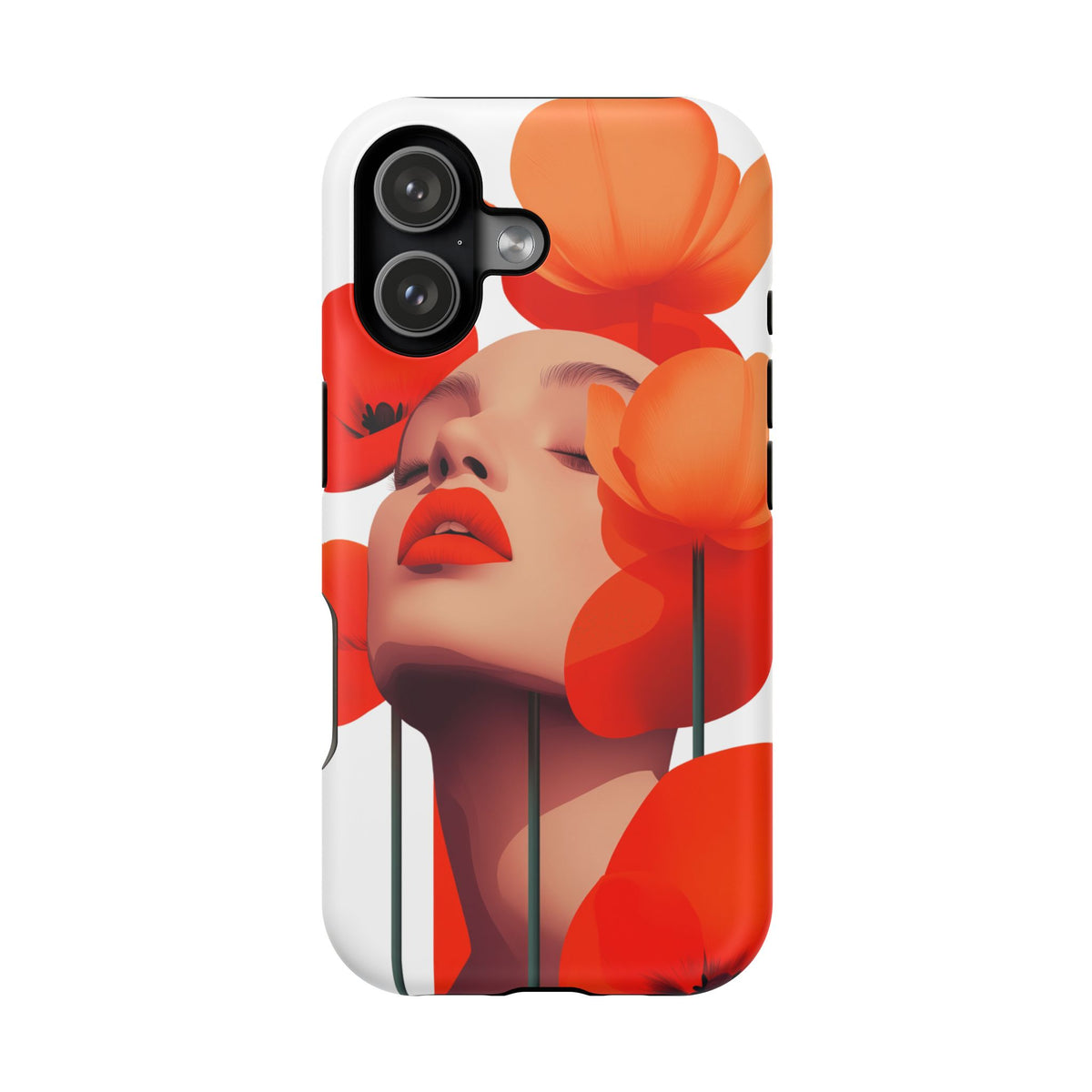 Dahlia Portrait - Magnetic iPhone Case